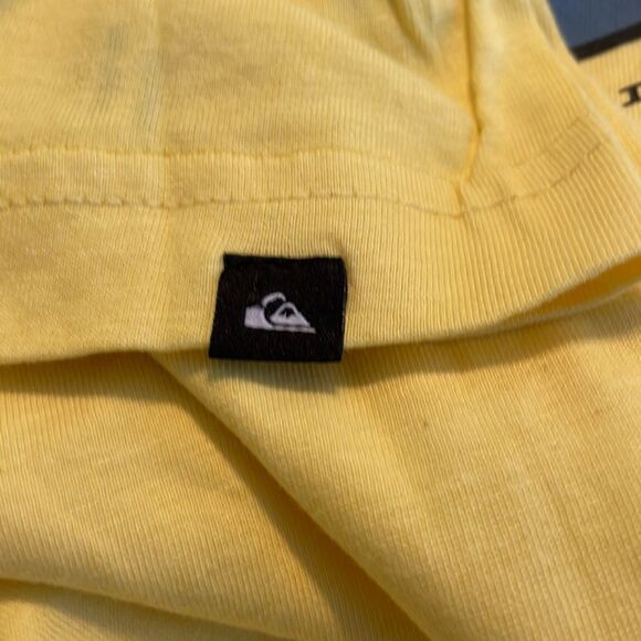Quiksilver Quik International Short Sleeve Tee Yellow XXL - Picture 6 of 6